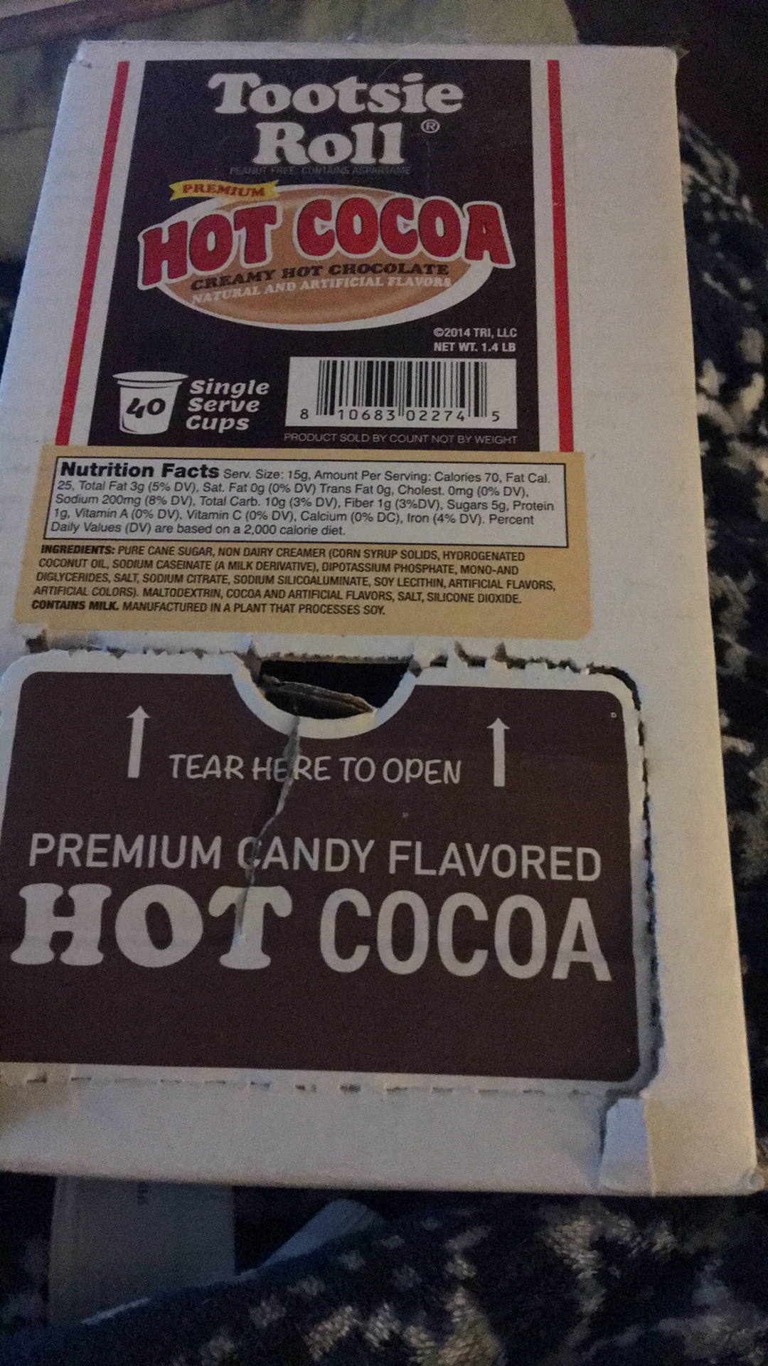 Tootsie Roll Hot Cocoa
