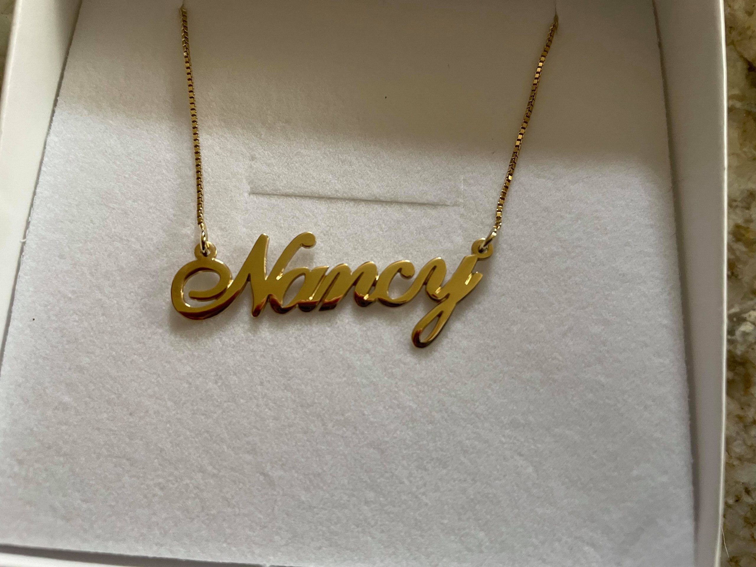 Your Name In Gold