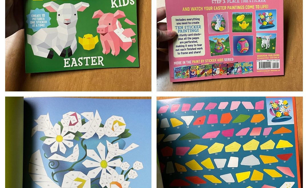 Paint By Sticker Easter Book