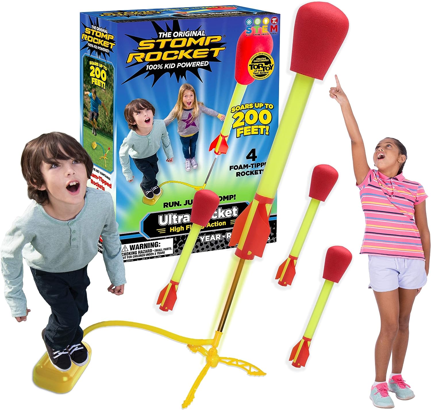 Having Fun With The Stomp Rocket